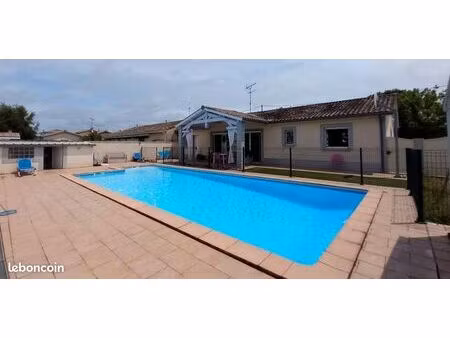 maison a vendre libourne piscine jardin