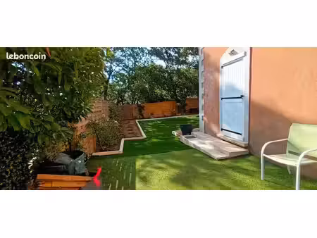 rez de jardin villa meublé  110m2 3 chambres