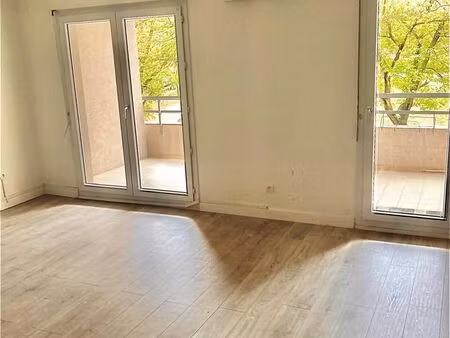 appartement t4 traversant de 77m² - purpan - terrasse  cave  box en sous-sol  local à vélo