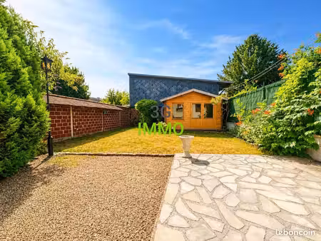 beaumont-sur-oise – maison familiale avec sous-sol total  jardin et stationnement