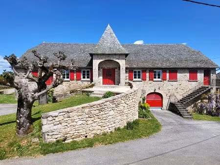 propriété de caractère en pierre avec deux gîtes  piscine et jardin arboré