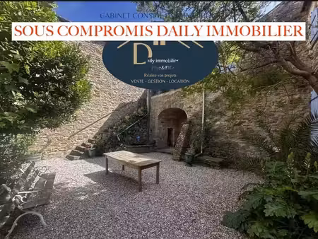 typique maison 224m2  avec cour et 100 m2 de caves