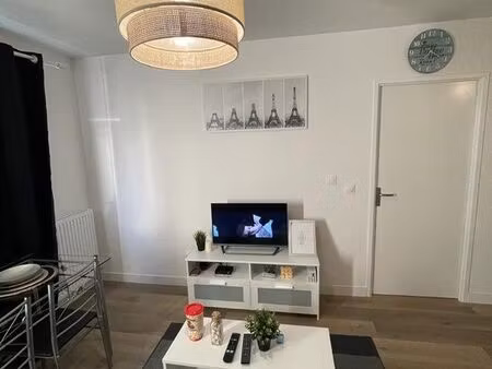 charmant appartement meublé de 38 m2 à louer à bezons centre