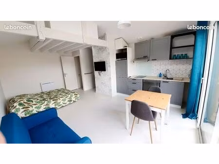 studio 25 m2 secteur gajac / corbiac (edf  eau  internet tt compris)