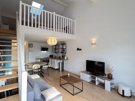 duplex meublé centre ville audenge - location à l’année dès septembre