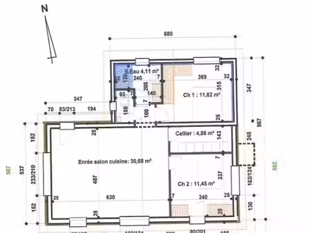 a louer maison disponible mi novembre