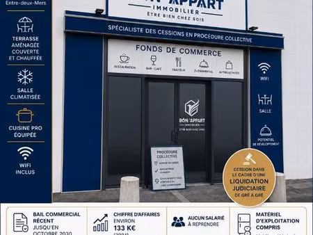 fonds de commerce la sauve