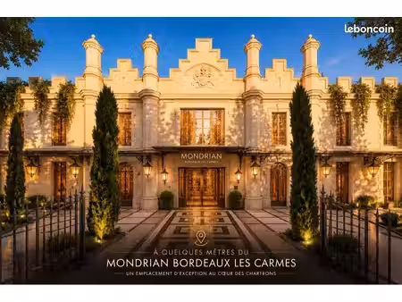 ⭐ emplacement premium – droit au bail face au mondrian bordeaux – chartrons