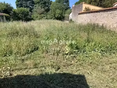 vente terrain à batir 559 m² à luçon (85400)  55 000 €