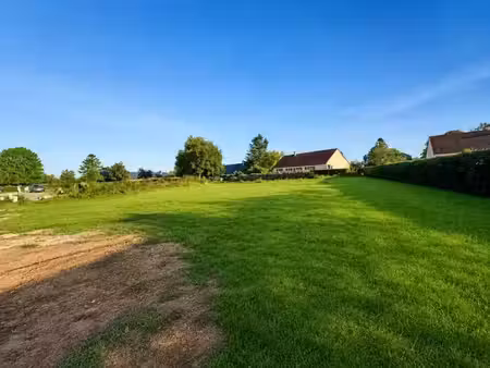 vente terrain 1100 m² à notre-dame-d'aliermont (76510)  50 000 €