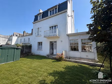 a vendre appartement rez-de-jardin dinard 4 pièces 97.45 m² quartier st enogat- stationnem