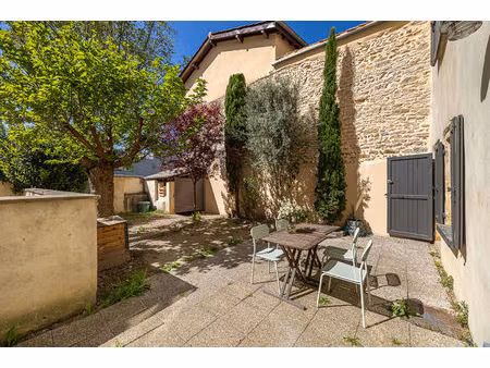 duplex de charme avec jardin paysagé à rochetaillée-sur-saône