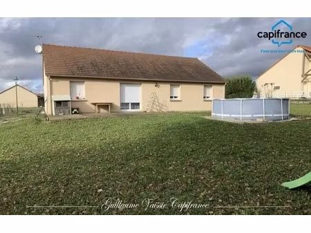 maison plain pied à louer 4 pièces - 3 chambres - chenevelles (86)