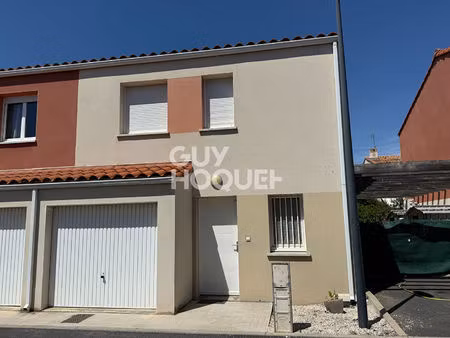 exclusivité st-louis de gonzague charmante maison f4 avec jardin  garage et parking