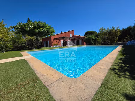 maison vidauban type villa d'architecte avec patio  piscine et grand garage