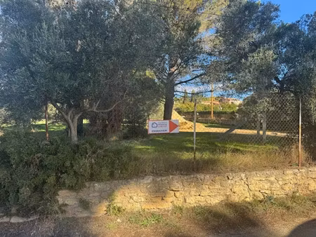 vente terrain 540 m² à saint-chamas (13250)  198 000 €