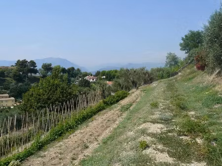 vente terrain 1150 m² à colomars (06670)  295 000 €