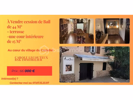 vente locaux professionnels à le castellet (83330)  66 000 €