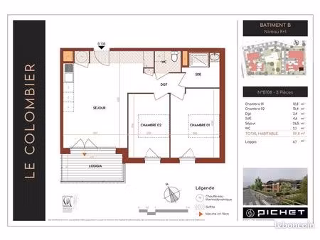 résidence neuve labarthe sur leze - appartements t3 en locaation- bien lire l'annonce