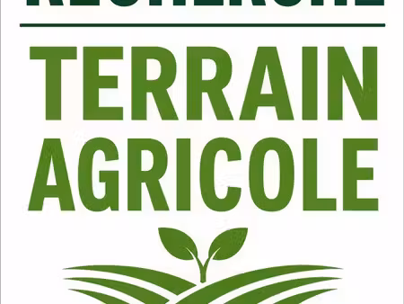 recherche de terrain agricole