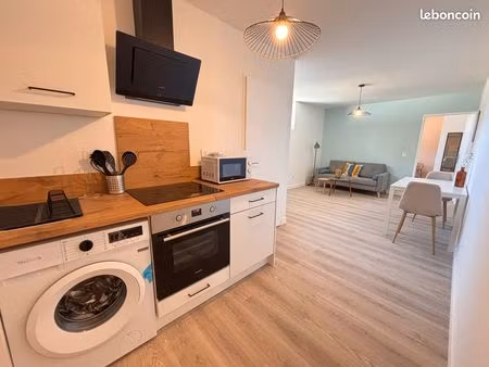 appartement t2 meublé climatisé 40m2 - le pouzin