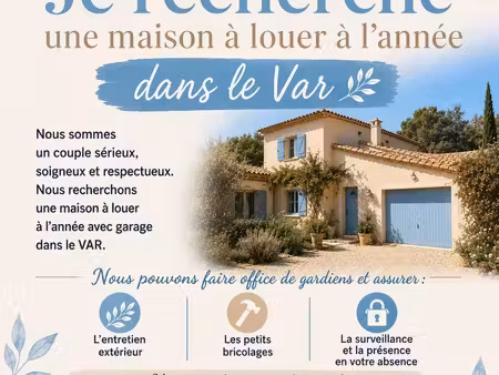 recherche – location à l'année