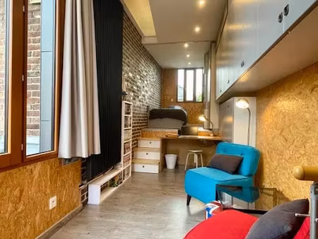 location meublée chambre 1 pièce 19 m² à lambersart (59130)  500 €