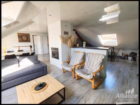 appartement f3 avec terrain et garage
