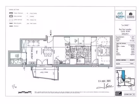 appartement t2