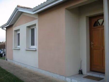 maison jumelée t3 avec jardin