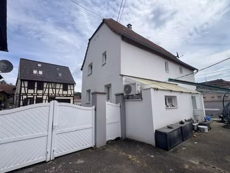 maison 5 pièces avec cour et jardin à 67630 lauterbourg-cent