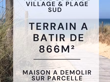 terrain à vendre rivedoux-plage