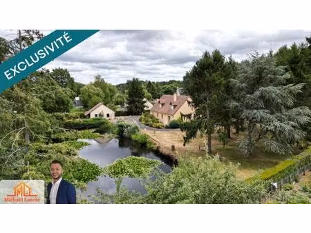 propriété de charme avec logement indépendant et plan d'eau
