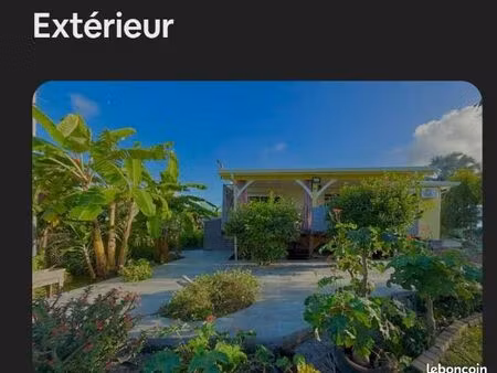 villa f3 meublée la sarde capesterre be