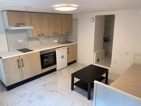 studio meublé 20m2 centre audincourt