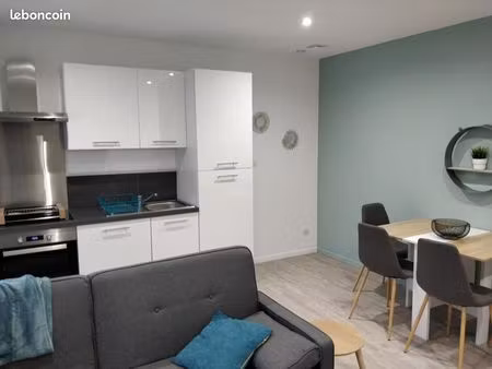 appartement t2 44m² meublé