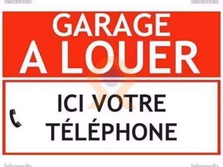 je recherche un garage a louer