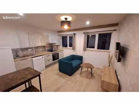 st julien l’ars – appartement 2 pieces 38 m² meublé entièrement renové