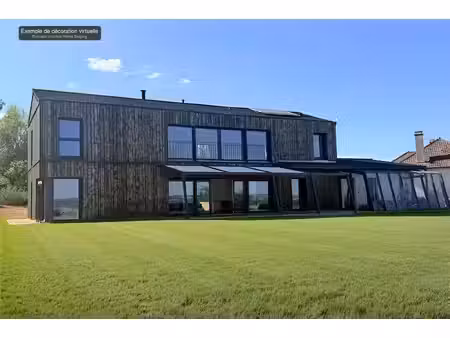 maison passive de 160m2 habitables. tres belle vue dégagée.