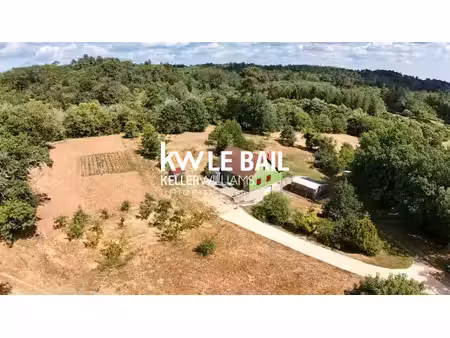maison en ossature bois sur plus de 7 200 m² de terrain – calme absolu au fond d'une impas