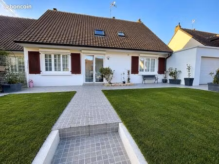 maison rénovée 147 m² – 5 chambres – jardin – gare paris en 19 min