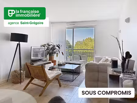 appartement duplex la chapelle des fougeretz 3 pièce(s) 62 m2