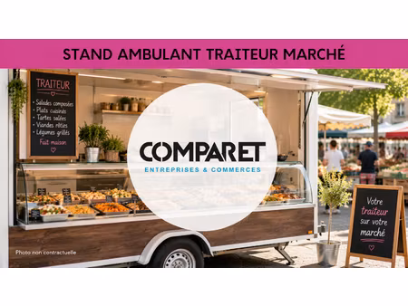 fonds de commerce traiteur ambulant sur marché aix-les-bains (73)