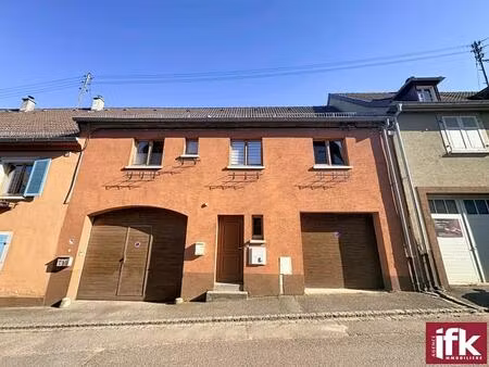 katzenthal : maison 4 pièces de 110m² avec terrasse  jardin et garage