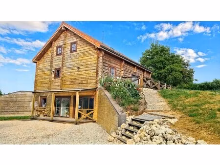 maison en bois de 220 m² avec grand jardin à 11 min de moulins  marigny 03