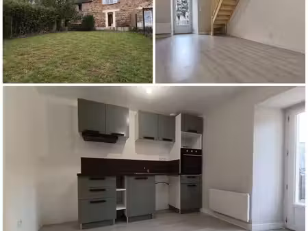 maison t3 70m² – 2 chambres – jardin – centre bourg – gare à pied – dpe c