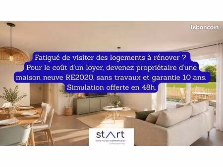 maison 60 m² avranches