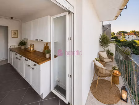 appartement longeville les metz f3 avec balcon  cave et garage