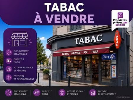 secteur metz - tabac jeux  fdj forte rentabilité