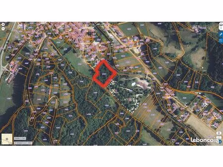 vente terrain sur la commune d'oust